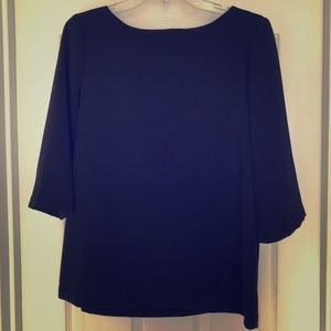 Women’s petite M Ann Taylor LOFT 3/4 sleeve top